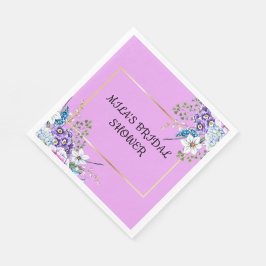 VRIJGEZELLENFEEST aangepaste servetten (Hoek)