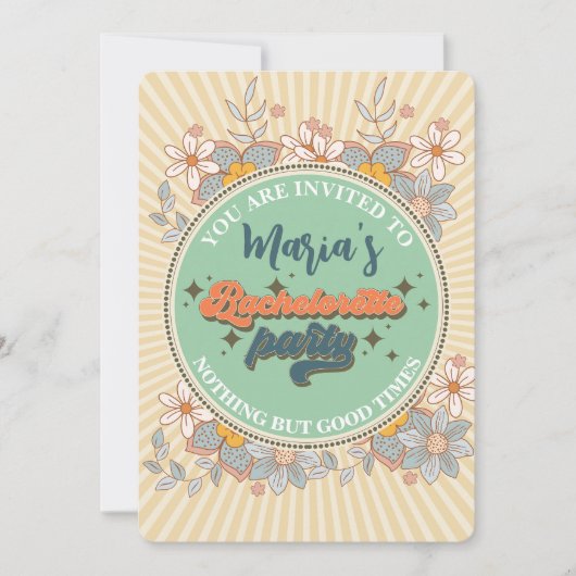 vrijgezellenfeest aangepaste uitnodiging (Voorkant)