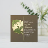  vrijgezellenfeest aangepaste uitnodigingen (Staand voorkant)