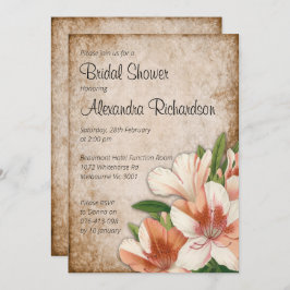 Vrijgezellenfeest abrikozen kaart