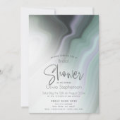 VRIJGEZELLENFEEST | Abstracte mosterdslak en Viole Kaart (Voorkant)