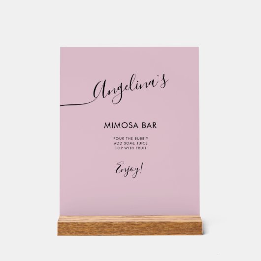 Vrijgezellenfeest acryl teken acryl bord (Voorkant)