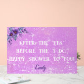 Vrijgezellenfeest acryl teken acryl bord (Huwelijk)