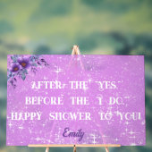 Vrijgezellenfeest acryl teken acryl bord (Neutraal)