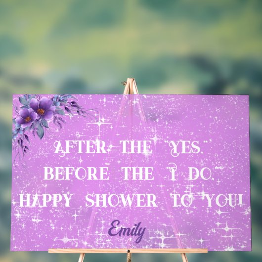 Vrijgezellenfeest acryl teken acryl bord (Neutraal)