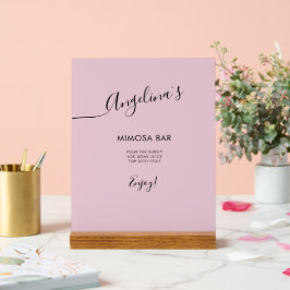 Vrijgezellenfeest acryl teken bord