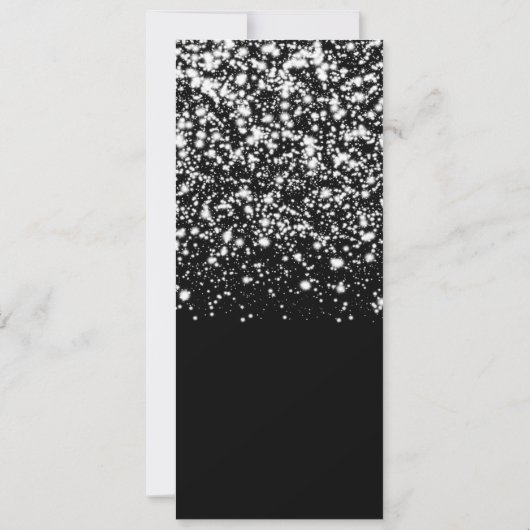 vrijgezellenfeest Advice Cards Silver Midnight Gla Kaart (Achterkant)