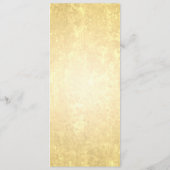 Vrijgezellenfeest Advice Kaart Gold Foil Stars Con (Achterkant)