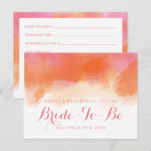 Vrijgezellenfeest advies Blush roze koraal Waterve (Voorkant / Achterkant)