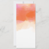 vrijgezellenfeest advies Blush roze koraal Waterve Kaart (Achterkant)