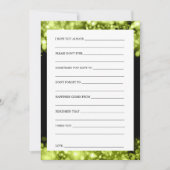 Vrijgezellenfeest Advies Chartreuse Sparkling Ligh Kaart (Voorkant)
