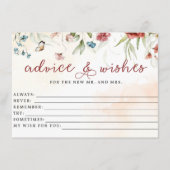 Vrijgezellenfeest, advies en wensen, Bridal Game Informatiekaartje (Voorkant)