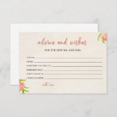 Vrijgezellenfeest advies en wensen Kaart (Voorkant / Achterkant)