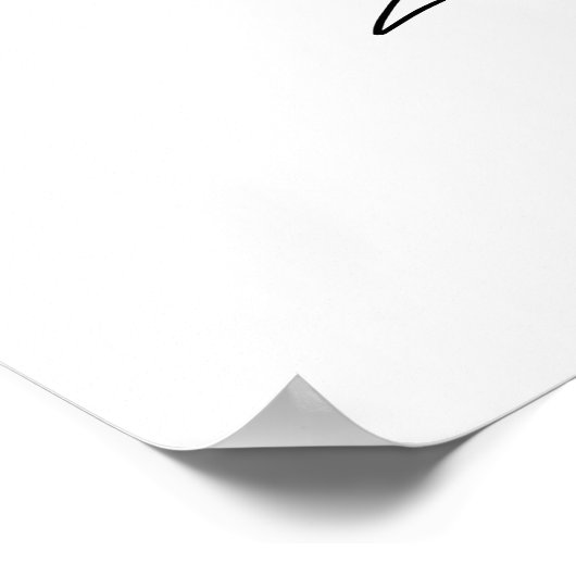 Vrijgezellenfeest Advies en Wensen Teken Poster (Hoek)