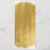 Vrijgezellenfeest Advies Kaarten Gold Paint Kijk (Achterkant)