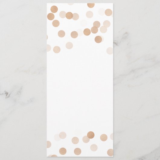 Vrijgezellenfeest Advies Kaarten Koperen Folie Gli (Achterkant)