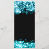 Vrijgezellenfeest advies Turquoise mousserende lic (Achterkant)