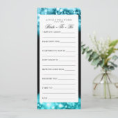 Vrijgezellenfeest advies Turquoise mousserende lic (Staand voorkant)