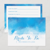 Vrijgezellenfeest Advies zomerbruiloft Blauwe wate (Voorkant / Achterkant)