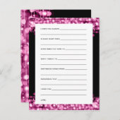 Vrijgezellenfeest Adviezen Kaarten Partij Spaar Ro (Voorkant / Achterkant)