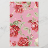 Vrijgezellenfeest annou, roodroos floral classic p (Achterkant)