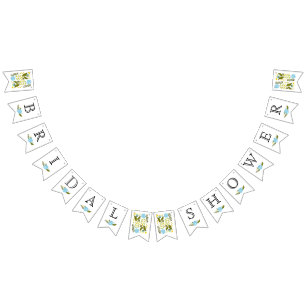 Vrijgezellenfeest Aqua, Yellow Flowers Wedding Blo Vlaggetjes