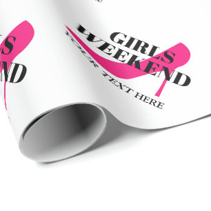 Vrijgezellenfeest bachelorette cadeaupapier