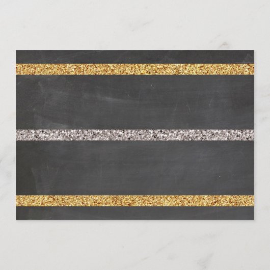 vrijgezellenfeest Bachelorette Glitter Itinerary R Programmakaart (Achterkant)