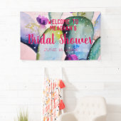 Vrijgezellenfeest banner | Bohemisch Glam Cactus F (Insitu)