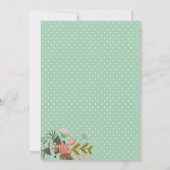 Vrijgezellenfeest BBQ Mason Jar Invitation Kaart (Achterkant)