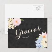 vrijgezellenfeest bedankbriefje in het Spaans Uitnodiging Briefkaart (Voorkant / Achterkant)