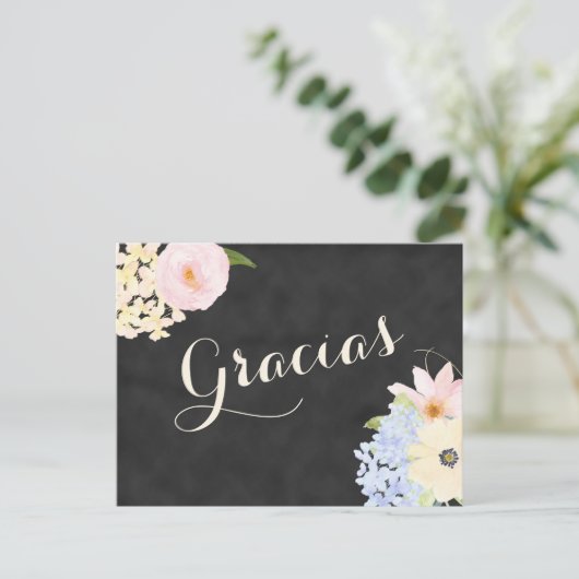 vrijgezellenfeest bedankbriefje in het Spaans Uitnodiging Briefkaart (Staand voorkant)