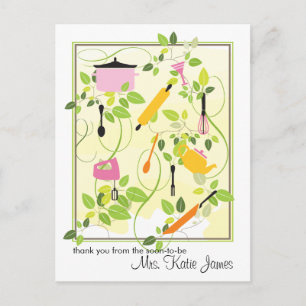 Vrijgezellenfeest Bedankt Post Kaart