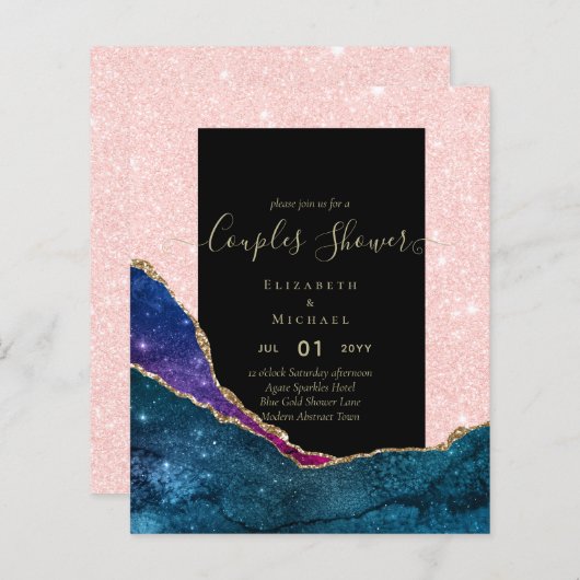 VRIJGEZELLENFEEST BEGROTINGSkoppels - AGATE Gold (Voorkant / Achterkant)