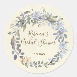 vrijgezellenfeest begunstigt stickers Boho Blue Bl