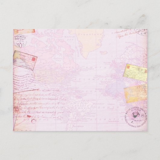 Vrijgezellenfeest bestemming bruiloft uitnodiging briefkaart (Achterkant)