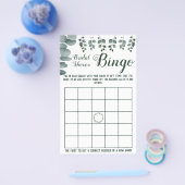 Vrijgezellenfeest Bingo Greenery Eucalyptus Game C Flyer (Enkel)