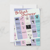 vrijgezellenfeest Bingo nodigt uit Kaart (Voorkant)