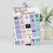 vrijgezellenfeest Bingo nodigt uit Kaart (Staand voorkant)