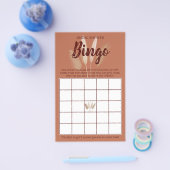 Vrijgezellenfeest Bingo Pampas Grass Game Card Flyer (Enkel)