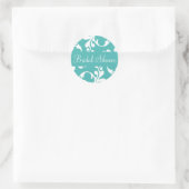 Vrijgezellenfeest Blad Bloeiende Envelop Sticker S (Tas)