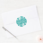 Vrijgezellenfeest Blad Bloeiende Envelop Sticker S (Envelop)