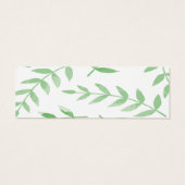 Vrijgezellenfeest Bladwijzer Mini Visitekaartjes (Achterkant)