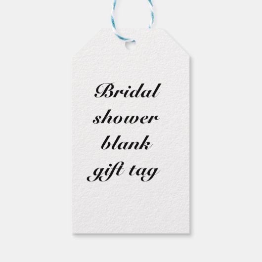 Vrijgezellenfeest blanco geschenk label cadeaulabel (Achterkant)