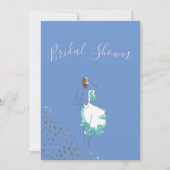 Vrijgezellenfeest Blauw Roze Wit Eenvoudig Kaart (Voorkant)