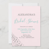 Vrijgezellenfeest Blauw Roze Wit Eenvoudig Kaart (Achterkant)