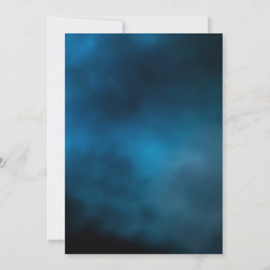 Vrijgezellenfeest blauwe maan herfst uit liefde ro kaart (Achterkant)