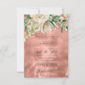 Vrijgezellenfeest Bloem Brunch Mint Rozen Blush Ro Kaart (Voorkant)