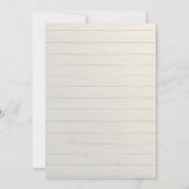 Vrijgezellenfeest  Bloem  Kant Hydrangea Kaart (Achterkant)