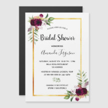 Vrijgezellenfeest bloemen goud groen boho burgundy